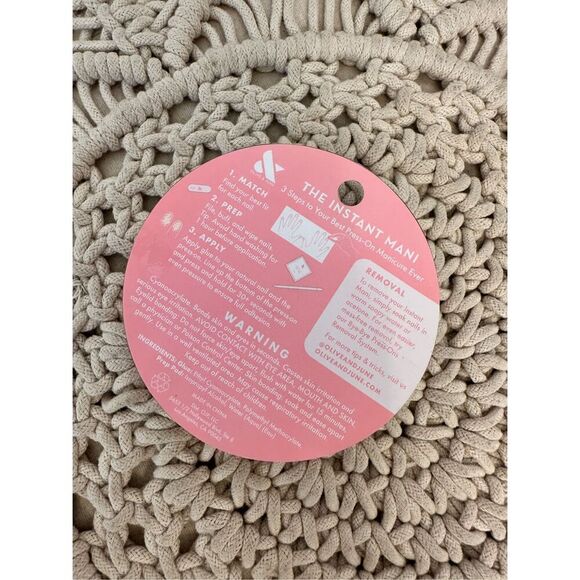 Olive & June The Instant Mani 3 Pack of Press on Nails New Short Length - Picture 6 of 6